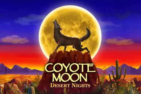 Coyote Moon Desert Nights slot game artwork