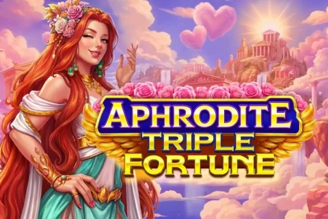Aphrodite Triple Fortune slot game artwork