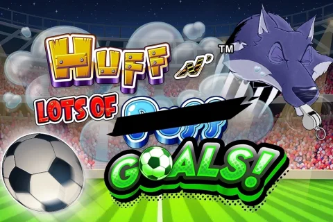Huff N’ Lots of Goals slot game artwork