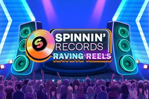 Spinnin’ Records Raving Reels slot game artwork