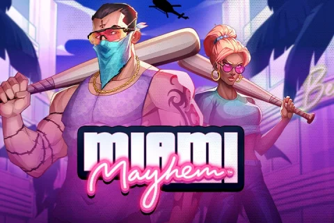 Miami Mayhem slot game artwork