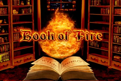 Book of Fire slot game artwork