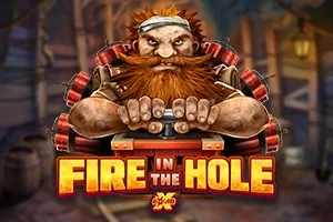 Fire in the Hole slot game artwork