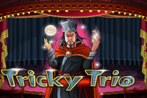 Tricky Trio slot game artwork