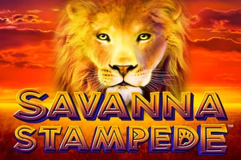 Savanna Stampede slot game artwork