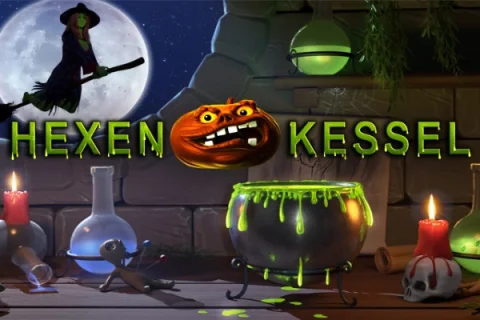 Hexen Kessel slot game artwork