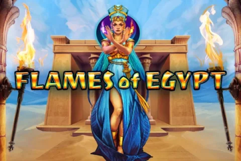 Flames Of Egypt slot game artwork