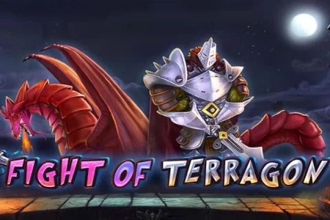 Fight of Terragon slot game artwork