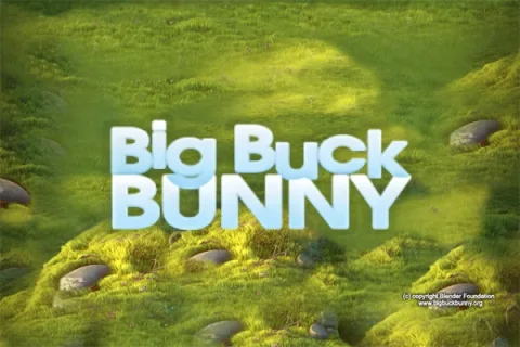 Big Buck Bunny slot game artwork