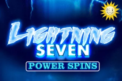 Lightning Seven Power Spins slot game artwork