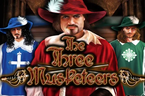 The Three Musketeers slot game artwork