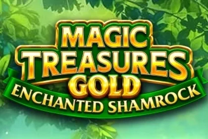 Magic Treasures Gold Enchanted Shamrock slot game artwork