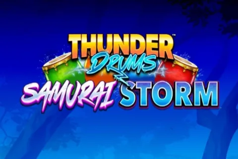 Thunder Drums Samurai Storm slot game artwork