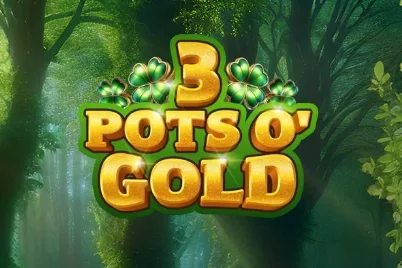 3 Pots O’ Gold slot game artwork
