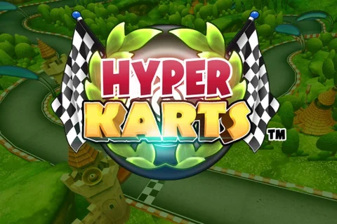 Hyper Karts slot game artwork