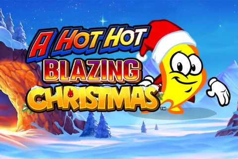 A Hot Hot Blazing Christmas slot game artwork
