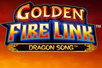 Golden Fire Link Dragon Song slot game artwork