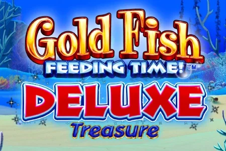 Gold Fish Feeding Time Deluxe Treasure slot game artwork