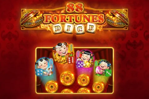 88 Fortunes Dice slot game artwork