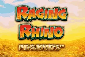 Raging Rhino Megaways slot game artwork