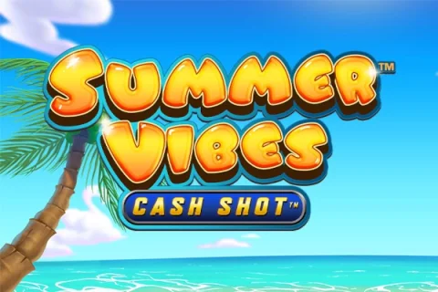 Summer Vibes Cash Shot slot game artwork
