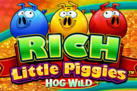 Rich Little Piggies Hog Wild slot game artwork