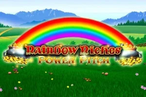 Rainbow Riches Power Pitch slot game artwork