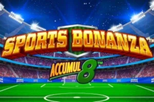 Sports Bonanza Accumul8 slot game artwork