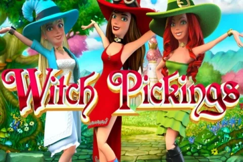 Witch Pickings slot game artwork