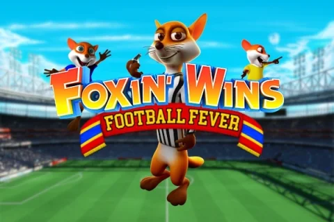 Foxin’ Wins Football Fever slot game artwork