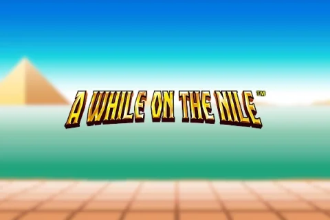 A While on the Nile slot game artwork