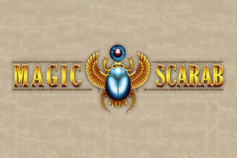 Magic Scarab slot game artwork
