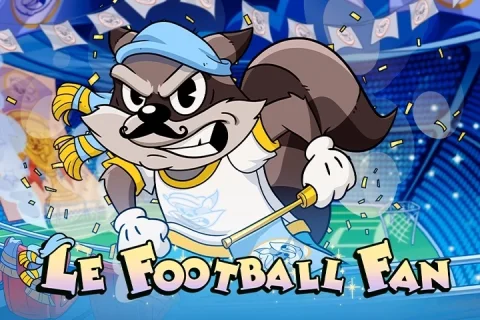 Le Football Fan slot game artwork