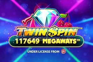 Twin Spin Megaways slot game artwork