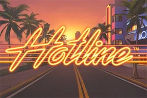 Hotline slot game artwork