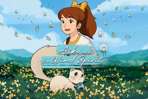 Aiko and the Wind Spirit slot game artwork