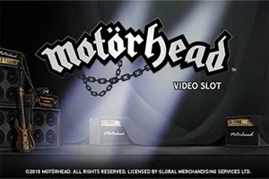 Motorhead slot game artwork