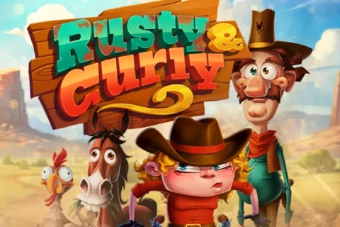 Rusty & Curly slot game artwork