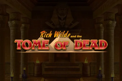 Rich Wilde and the Tome of Dead slot game artwork