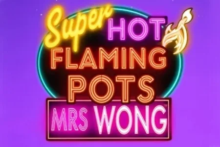 Super Hot Flaming Pots Mrs Wong slot game artwork