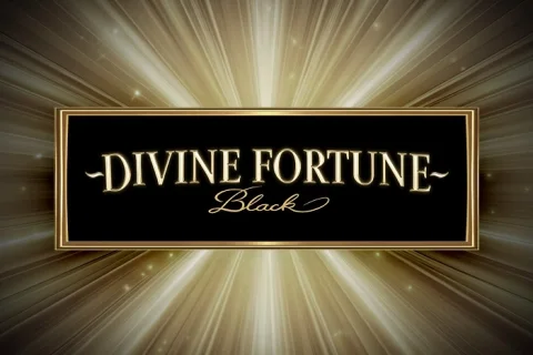 Divine Fortune Black slot game artwork
