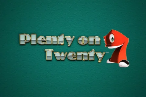 Plenty on Twenty slot game artwork