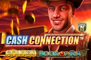 Cash Connection Golden Book of Ra slot game artwork