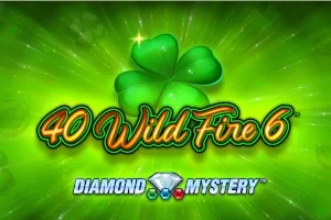Diamond Mystery 40 Wild Fire 6 slot game artwork