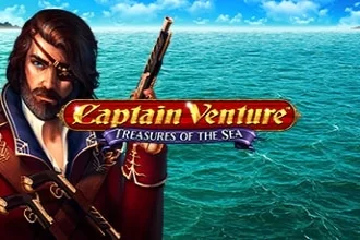 Captain Venture: Treasures of the Sea slot game artwork