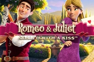Romeo & Juliet: Sealed With a Kiss slot game artwork