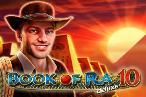 Book of Ra Deluxe 10 slot game artwork