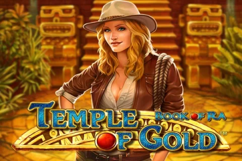Book of Ra Temple of Gold slot game artwork
