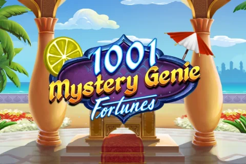 1001 Mystery Genie Fortunes slot game artwork