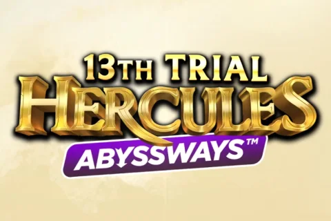 13th Trial Hercules Abyssways slot game artwork
